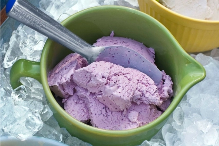 Huckleberry Ice Cream