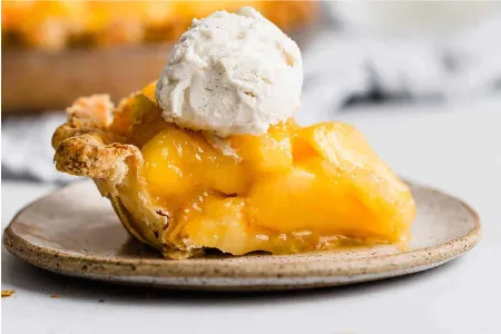 Fresno Peach Pie