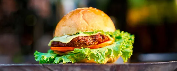 Hamburguesa de res local
