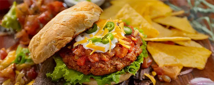 Hamburguesa estilo californiano