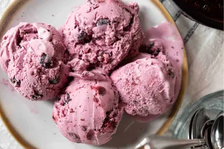 Huckleberry Ice Cream