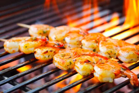 Mariscos a la parrilla