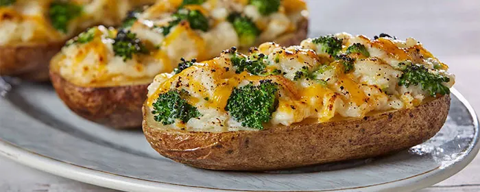 Papas de Idaho al horno