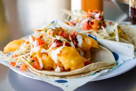 Tacos de pescado de Baja California