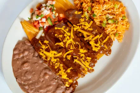 Tamales de carne de res