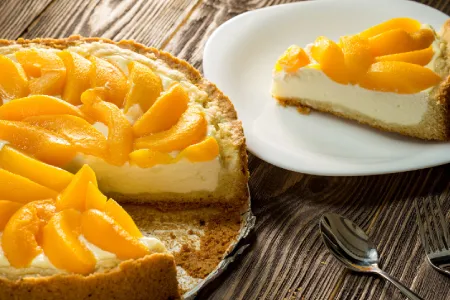 Tarta de durazno de Fresno